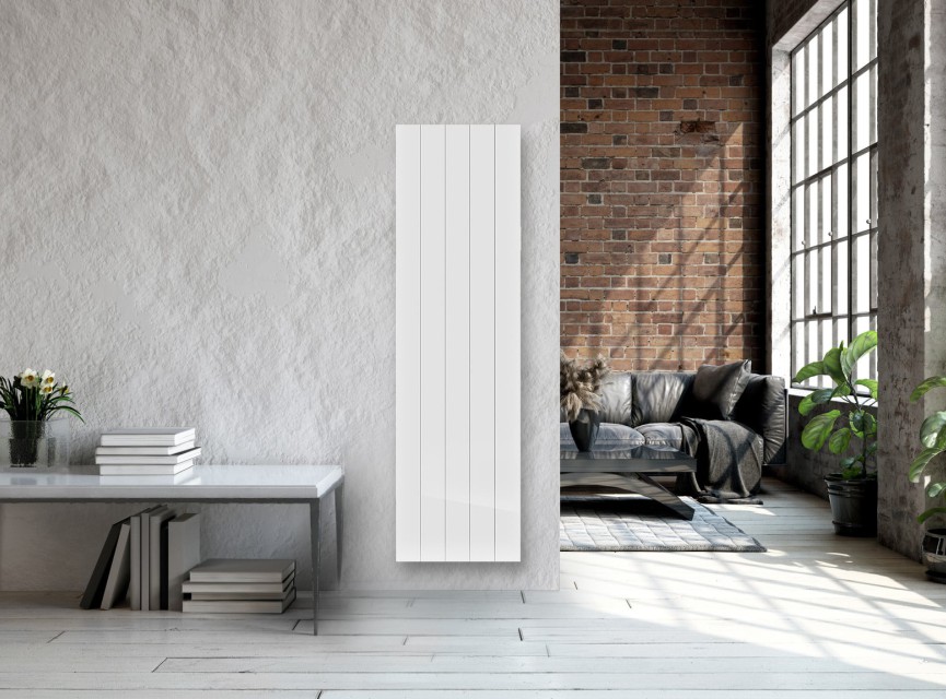 150x50,4 cm – Ambiente Verticale WiFi Elektrische Radiator – 2000 Watt – Keramisch – RAL 9016 Wit
