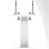 Universele Standconsole set van 2st. voor paneelradiatoren Type 22 en 33 - Vloerconsole (Kleur Wit)
