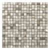 Oppio Geborsteld MINI blokjes Goud - Zelfklevend Mozaiek 265x265x4mm