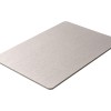 Oppio 120x280x0.8 cm - Metaal Wandpaneel ZILVER CELESTE - MES EN GROEF