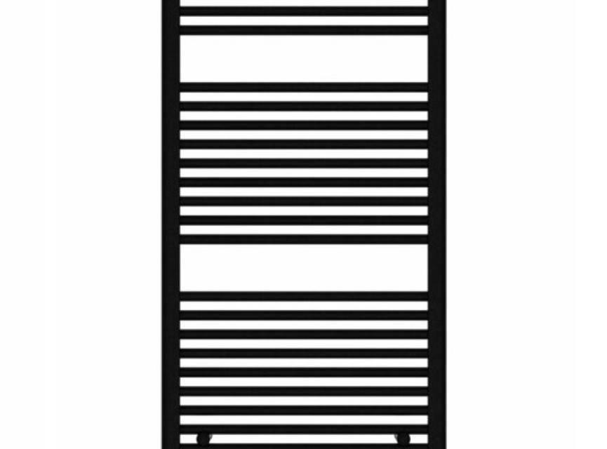 120x40 cm - Oppio ECO Digital Mat Zwart elektrische handdoekradiator (Ral 9005)