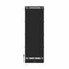 180x60 cm - E-panel elektrische radiator 1200 Watt - Mat Zwart