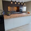 Oppio Taupe Natuursteen Wildverband - Zelfklevend Mozaiek 303x298x4mm