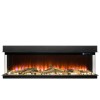 Amsterdam elektrische 3-zijdige haard 220 cm – LED Smart & Verwarming