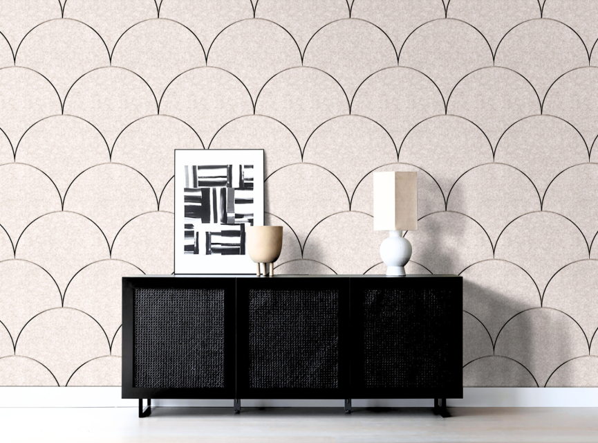 OPPIO Viltpaneel Beige - SCHRUB - 60x280 cm - Brandvertragend & Geluiddempend