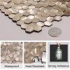 Oppio Geborsteld MINI Hexagon Bronce - Zelfklevend Mozaiek 308x298x4mm