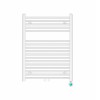 80x50 cm – Oppio ECO Digital WiFi elektrische handdoekradiator – Wit (RAL 9016)