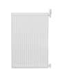 90x80 cm Type 22 - 2347 Watt - Oppio Paneelradiator Compact 6 geribbelde voorzijde - Wit (Ral 9016)