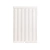 90x120 cm Type 22 - 3521 Watt - ECA Paneelradiator Compact 8 geribbelde voorzijde - Wit (Ral 9016)