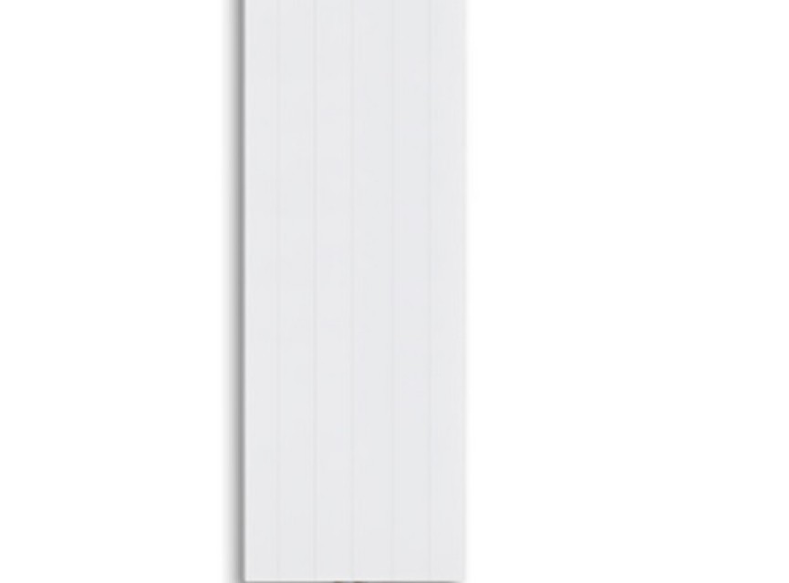 200x60 cm Type 22 - 3252 Watt - ECA Verticale radiator gegroefde voorzijde - Wit (Ral 9016)