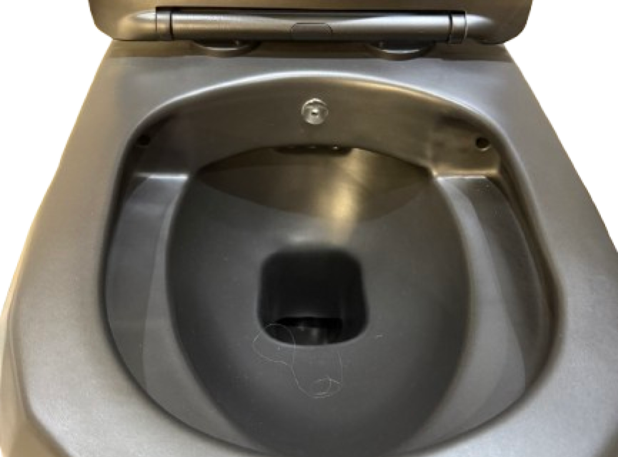 Oppio Diamond Black Wandcloset – Mat Zwart – Rimfree – Met Bidet-functie