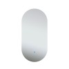 ELLIPS - 40x75 CM ( Randloos ) Toilet / Badkamerspiegel met verlichting