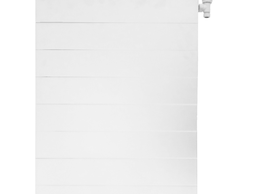 90x80 cm Type 22 - 2347 Watt - Oppio Paneelradiator Compact 6 gegroefde voorzijde - Wit (Ral 9016)