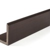 Oppio MAHONIE - HOEKPROFIEL 290x5x5 cm WPC ( 360° volledig bedekkende beschermlaag )