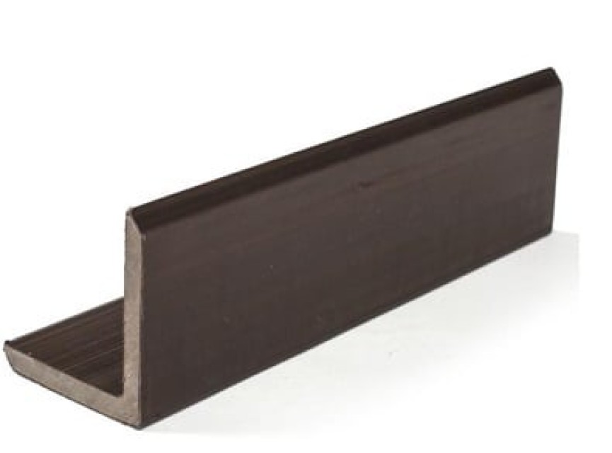 Oppio MAHONIE - HOEKPROFIEL 290x5x5 cm WPC ( 360° volledig bedekkende beschermlaag )