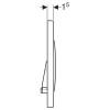 Geberit Bedieningsplaat Sigma20 mat chroom – 115.882.JQ.1