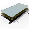 Oppio GlassHeat Pro Infrarood Paneelradiator 60x80cm - Zwart | Slim & Energiezuinig