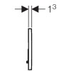 Geberit Bedieningsplaat Sigma01 glans chroom – 115.770.21.5