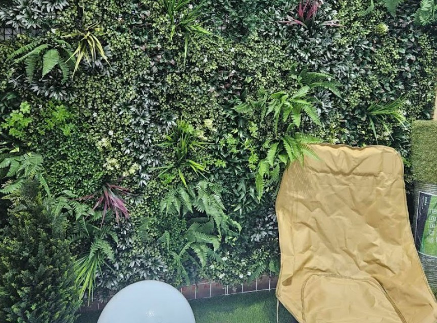 Oppio 100x100 cm - OPPIO Moss Panel Kunsthaag - DAINTREE