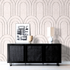 OPPIO Viltpaneel Beige - BAROK - 60x280 cm - Brandvertragend & Geluiddempend