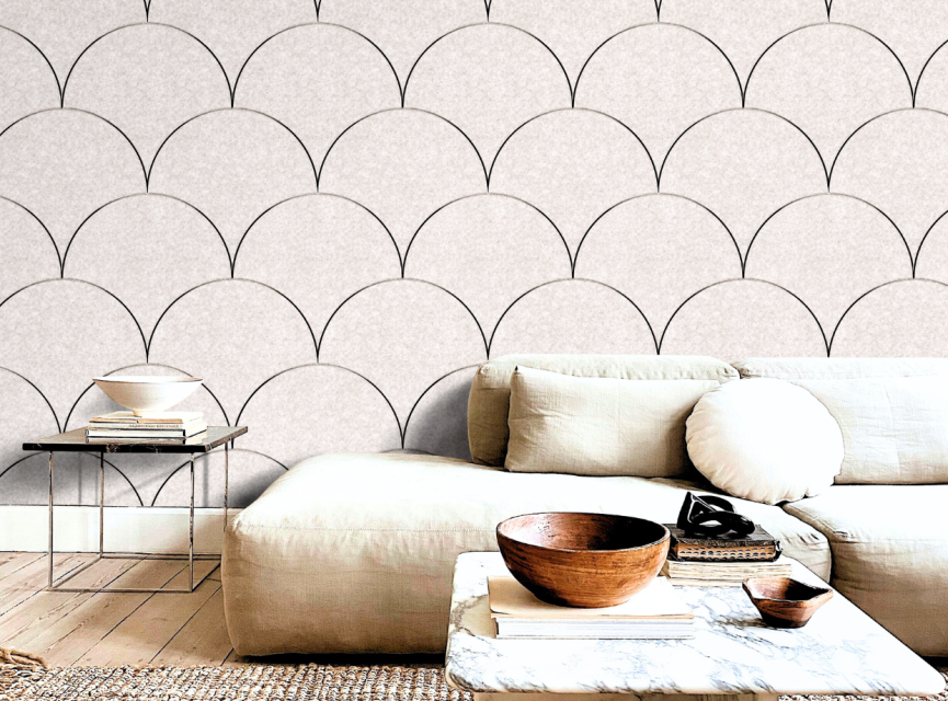 OPPIO Viltpaneel Beige - SCHRUB - 60x280 cm - Brandvertragend & Geluiddempend