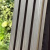 €28 Per Stuk - SILVER GREY - Zwarte strepen - Gevelbekleding – Composiet | 290 x 22 cm | Gevel | Tuin