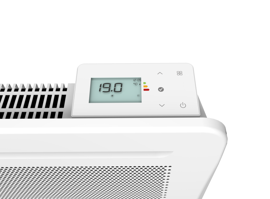 Oppio Mademoiselle 60100 Hybride Elektrische Radiator 1500W – Wit – Infrarood & Convectie