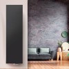 160x50 cm Type 20 - 1591 Watt - Oppio Verticale radiator vlakke voorzijde - Mat Zwart (Ral 9005)