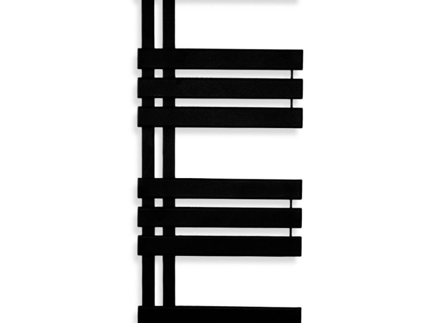 164x50 cm - 956 Watt - Oppio Elite Handdoekradiator - Mat Zwart (Ral 9005)