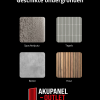 Oppio EFFEN WIT PVC Wandpaneel MAT - 120x280x0,3 cm