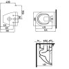 Oppio Roka Randloos Douche-WC in Glans Wit – Inclusief Softclose Bril