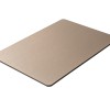 Oppio 120x280x0.8 cm - Metaal Wandpaneel RVS ZENITH - MES EN GROEF