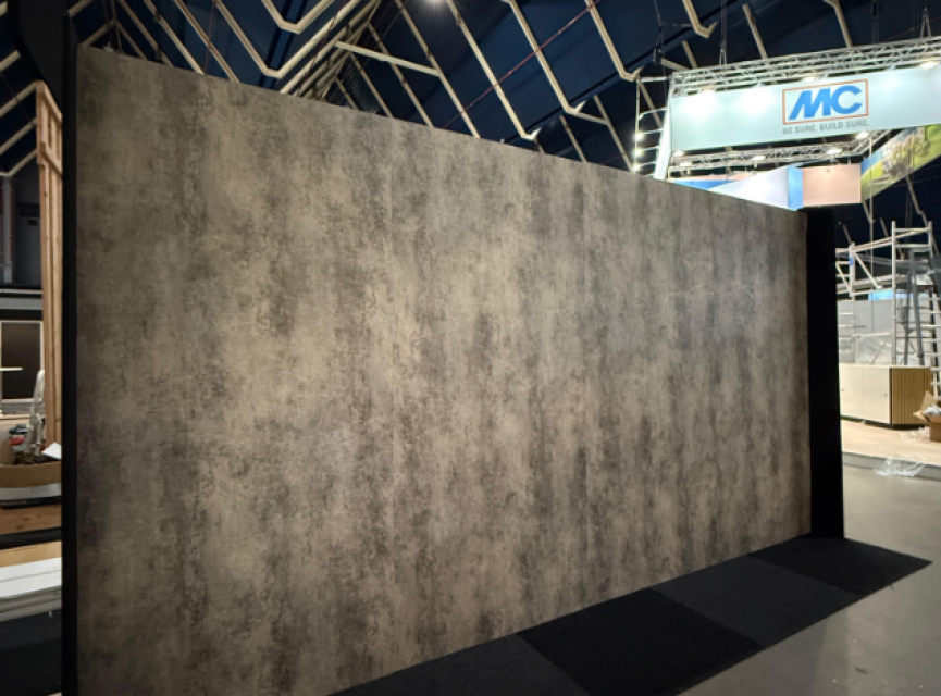 Oppio €72,- PER PANEEL - 120x280x0,3 cm – Oxy GREY PVC Wandpaneel MAT