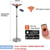 OPPIO Elektrische PRO Rond Terrasverwarmer 2100W ( STAAND ) - WIFI FUNCTIE