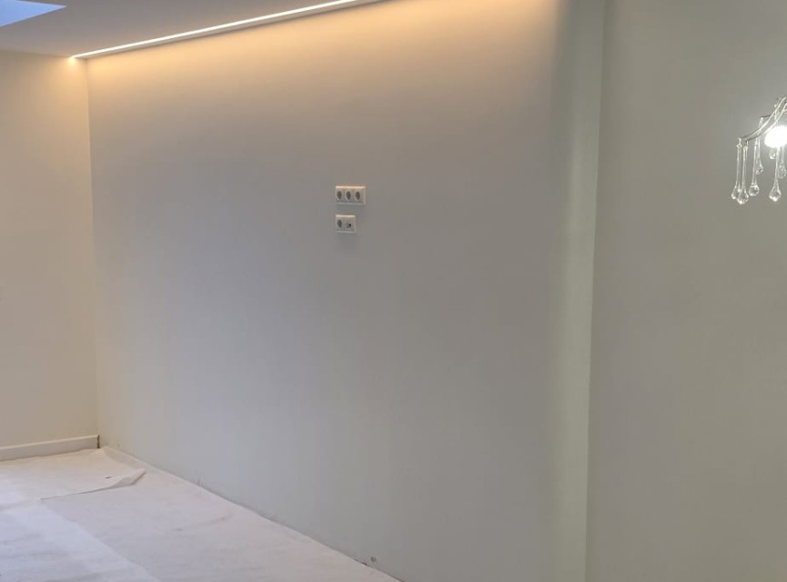 MUOZO - Italy Travertin 60x280 Flexibele Wandpanelen - Brandvertragend & Flexibel