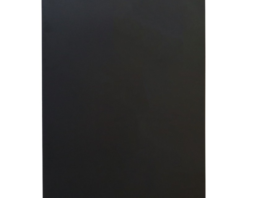 90x60 cm Type 22 - 1760 Watt - ECA Paneelradiator Compact 8 vlakke voorzijde - Mat Zwart (Ral 9005)