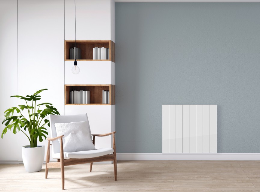 50x67,2 cm - 1500 Watt Ambiente elektrische paneelradiator - Wit (RAL 9016)