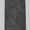 Oppio €72,- PER PANEEL - PVC Wandpaneel MAT Ardesia Noir / Zwart - 120x280x0,3 cm