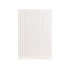 90x60 cm Type 22 - 1760 Watt - ECA Paneelradiator Compact 8 geribbelde voorzijde - Wit (Ral 9016)