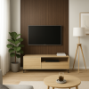 Oppio 120x280x0.8 cm - Houten Wandpaneel ESPRESSO ESSENCE - MES EN GROEF