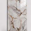 Oppio €67 PER PANEEL - 120x280x0,3 cm - PVC Wandpaneel Fantasy Gold - Hoogglans