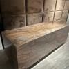 Oppio €67 PER PANEEL - PVC Wandpaneel Milos Bruin Hoogglans - 120x280x0,3 cm