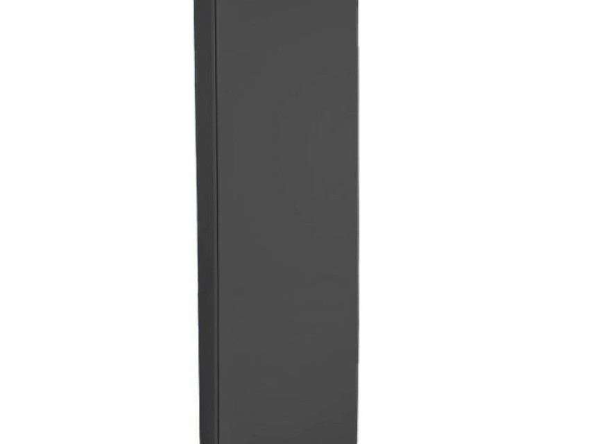 200x40 cm Type 22 - 2168 Watt - ECA Verticale radiator vlakke voorzijde - Mat Zwart (Ral 9005)