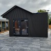 €28 Per Stuk - BLACK - Zwarte strepen - Gevelbekleding – Composiet | 290 x 22 cm | Gevel | Tuin