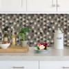 Oppio XL Bruin-Koper MIX HEXAGON - Zelfklevend Mozaiek 288x280x4mm
