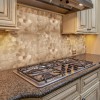 Oppio XL Geborsteld Brons HEXAGON - Zelfklevend Mozaiek 291x286x4mm