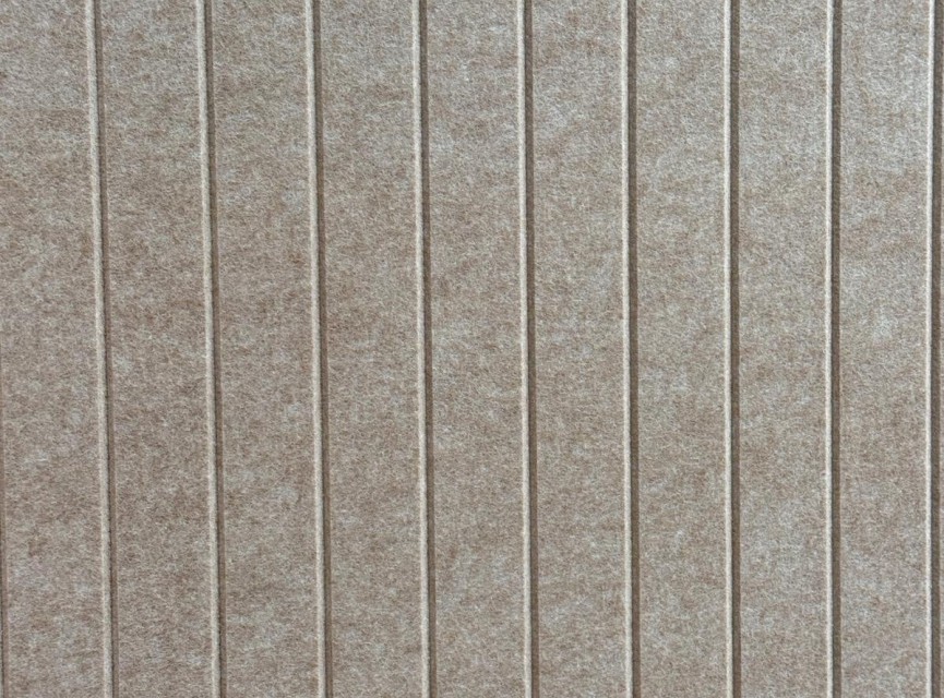 OPPIO Viltpaneel TAUPE - JAPANDI - 60x280 cm - Brandvertragend & Geluiddempend
