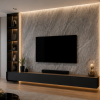 Oppio €57 PER PANEEL - 120x280x0,3 cm - PVC Wandpaneel Essenza - Hoogglans
