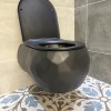 Oppio Diamond Black Wandcloset – Mat Zwart – Rimfree – Met Bidet-functie