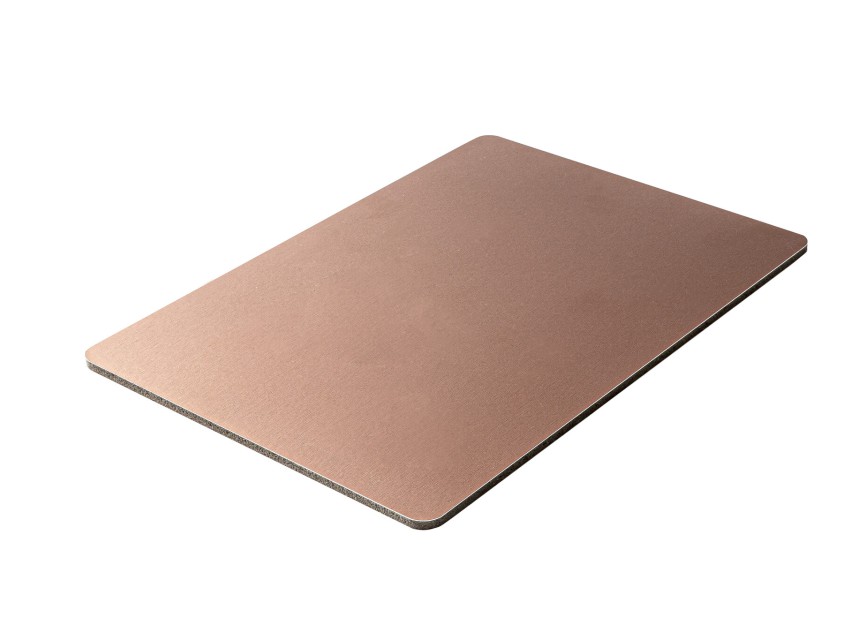 Oppio 120x280x0.8 cm - Metaal Wandpaneel KOPER IMPERIAL - MES EN GROEF